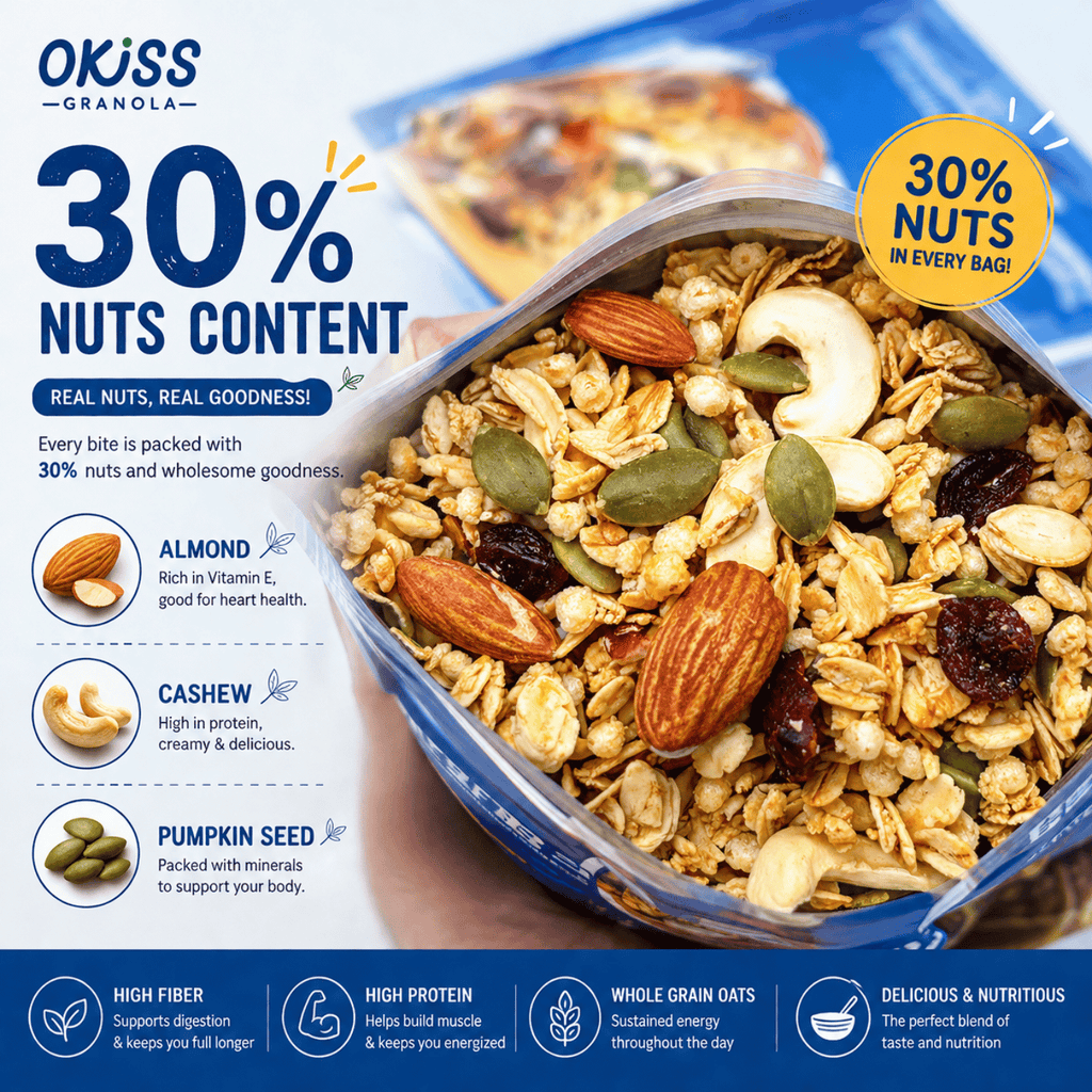 Gula Melaka Nut Granola
