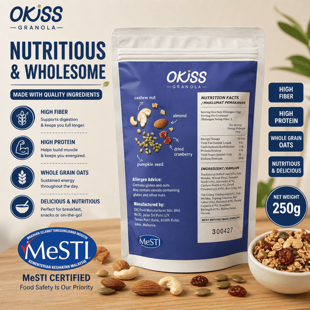 Gula Melaka Nut Granola