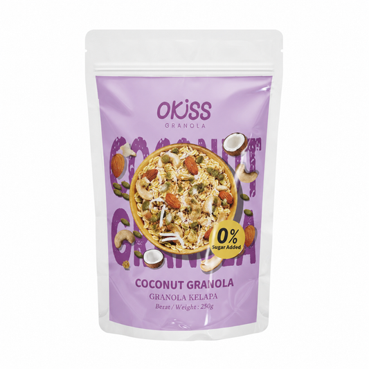 [ZERO SUGAR ADDED] Coconut Granola