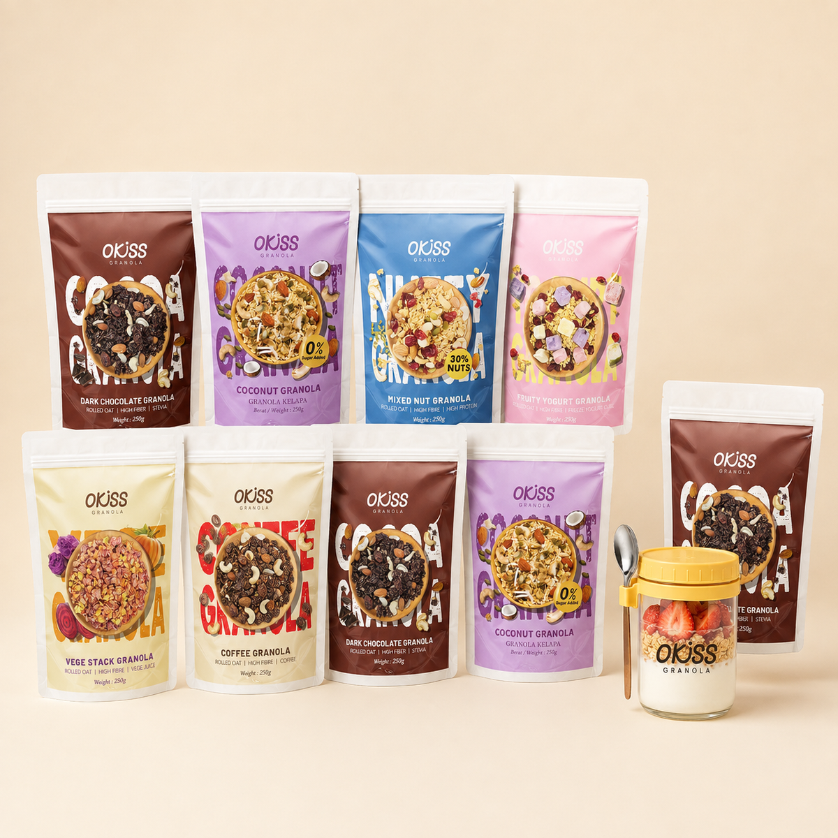 Bundle B (9pack + 1jar)