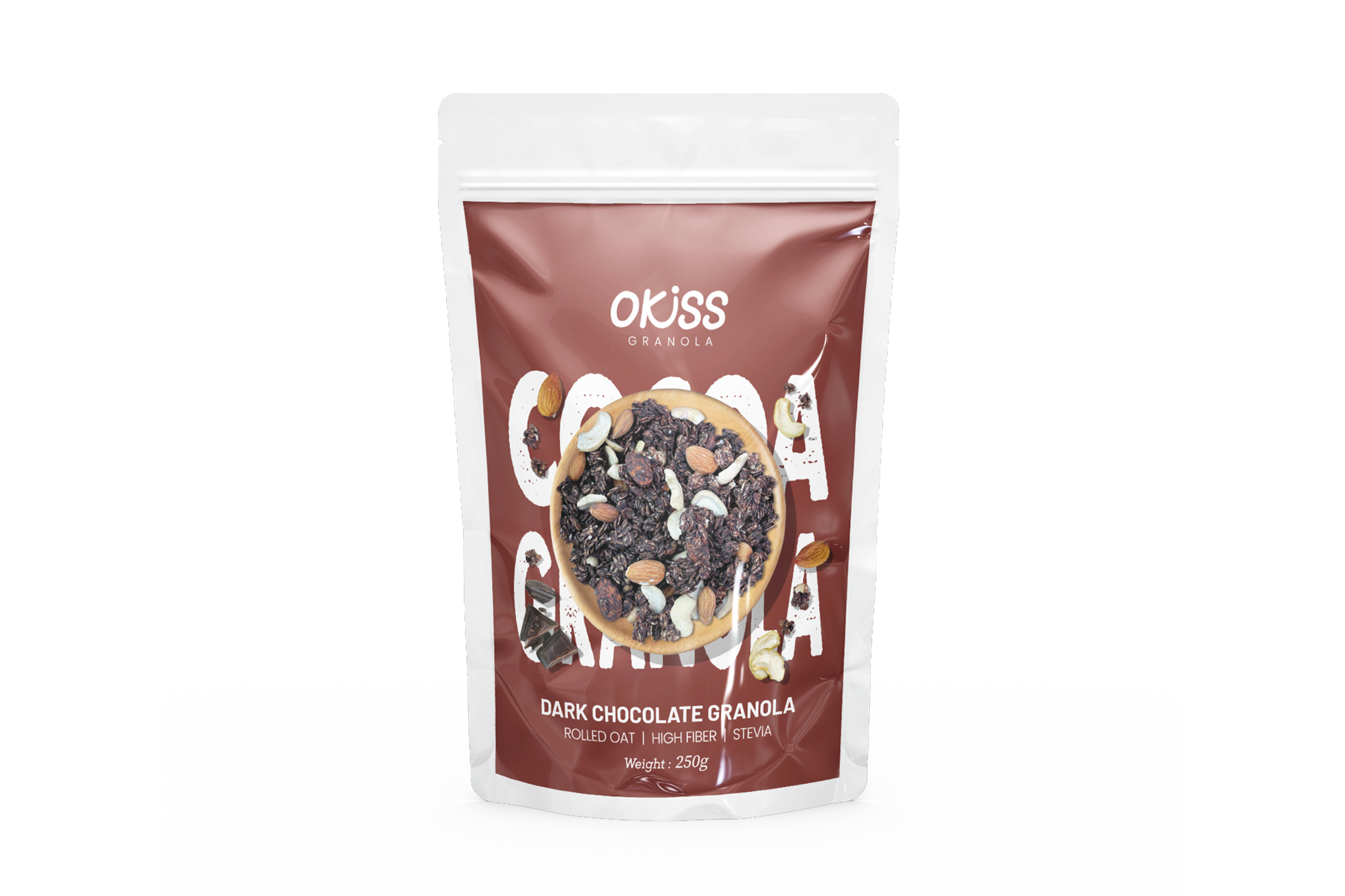 [ZERO sugar added] Dark Chocolate Granola