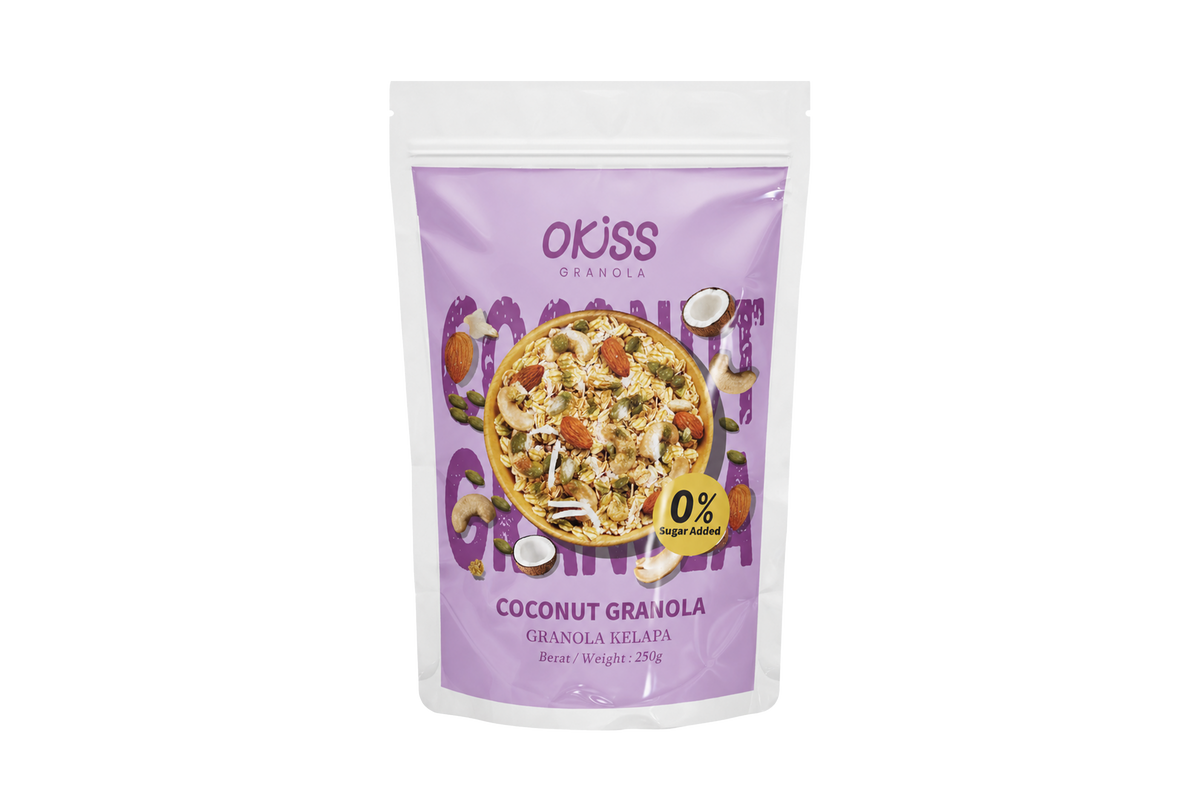 [ZERO SUGAR ADDED] Coconut Granola
