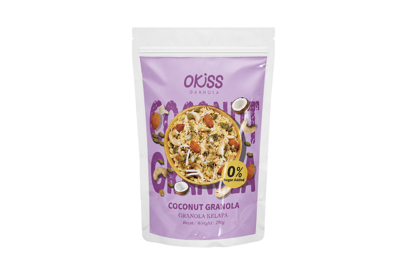 [ZERO SUGAR ADDED] Coconut Granola